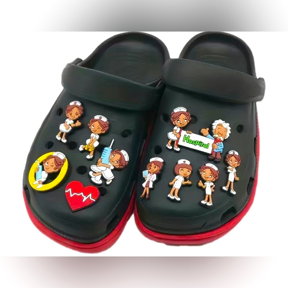 Crocs 15pcs/set Nurse Pattern Shoe charms